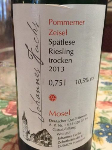 [N05-2023 - trocken] Pommerner Zeisel Riesling